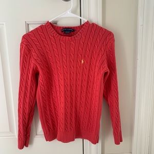 Ralph Lauren Polo Women Cable Knit Medium Sweater